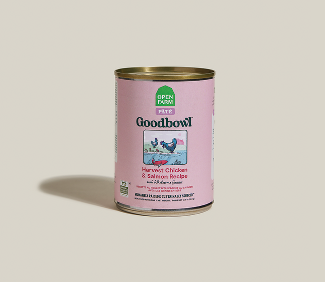 Open Farm Goodbowl - Harvest Chicken & Salmon Pâté 12.5oz