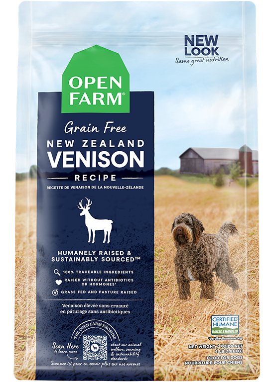 Open Farm Dog New Zealand Venison