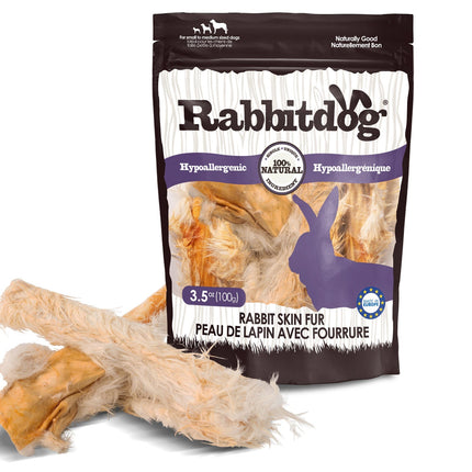 Palz & Co - RabbitDog Rabbit Skins with Fur 3.5oz