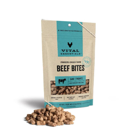 Vital Essentials - Freeze-dried Beef Bites 2.5oz