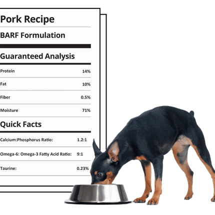 Steves Dog and Cat Nuggets Frozen Pork