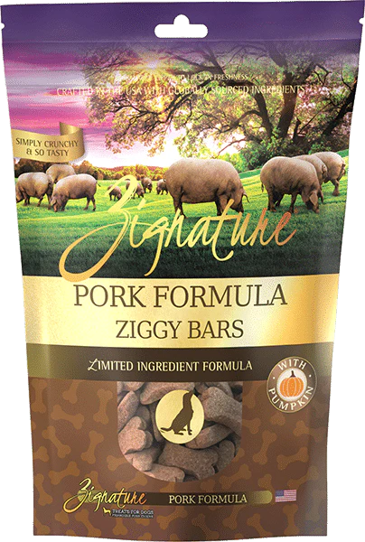 Zignature Pork Recipe Ziggy Bars 12oz