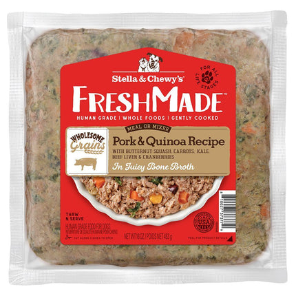 Stella and Chewy's Frozen Freshmade Pork & Quinoa 16oz