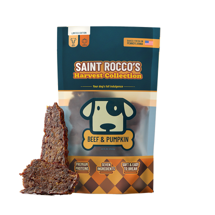 Saint Rocco's - Beef & Pumpkin Treats for Dogs