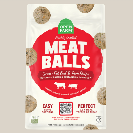 Open Farm Dog MeatBalls Beef & Pork