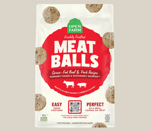 Open Farm Dog MeatBalls Beef & Pork