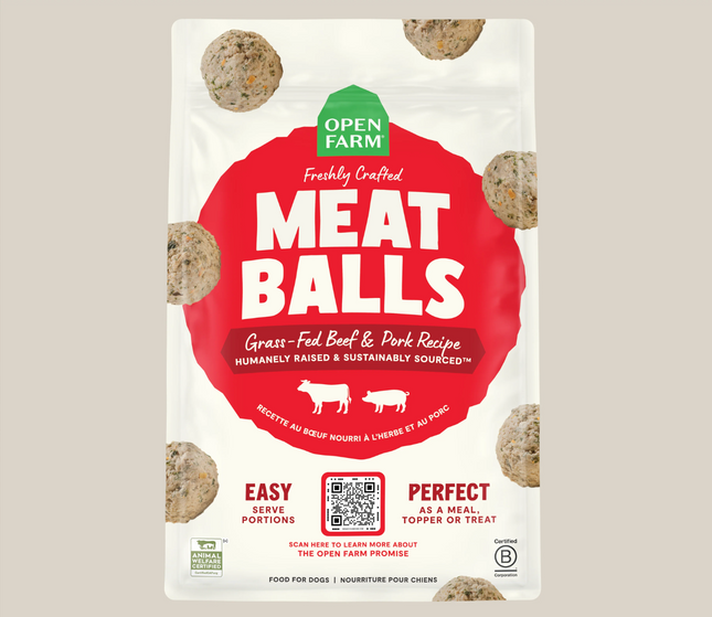 Open Farm Dog MeatBalls Beef & Pork