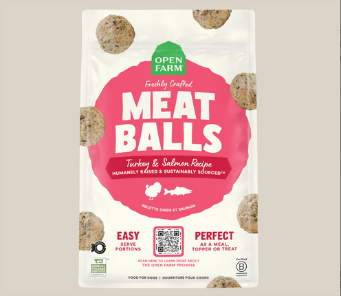 Open Farm Dog MeatBalls Turkey & Salmon