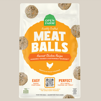 Open Farm Dog MeatBalls Chicken