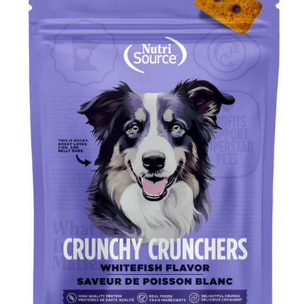 NutriSource Crunchy Crunchers Whitefish 14oz