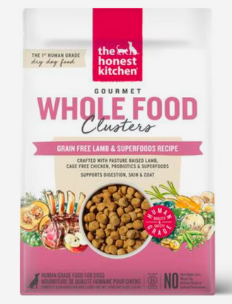 The Honest Kitchen: Grain Free Clusters Dog Food - Lamb