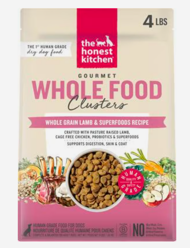 The Honest Kitchen: Whole Grain Clusters Dog Food - Lamb