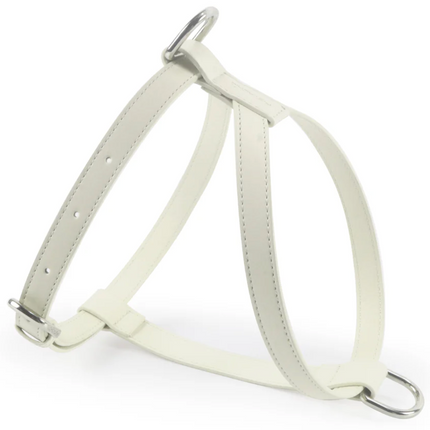 Pistachio Vegan Leather Harness - Bone