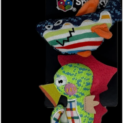 Spunky Cat Fun Fabrics Shark & Seahorse