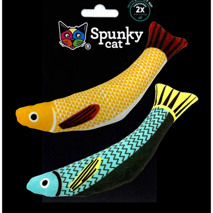 Spunky Cat Fish 2 Pack