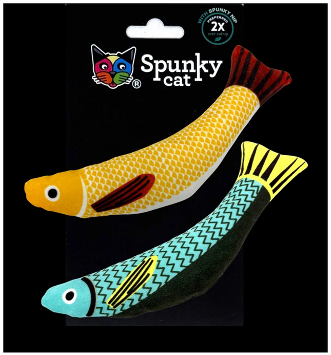 Spunky Cat Fish 2 Pack