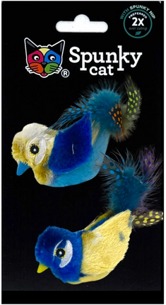 Spunky Cat Birds 2 Pack