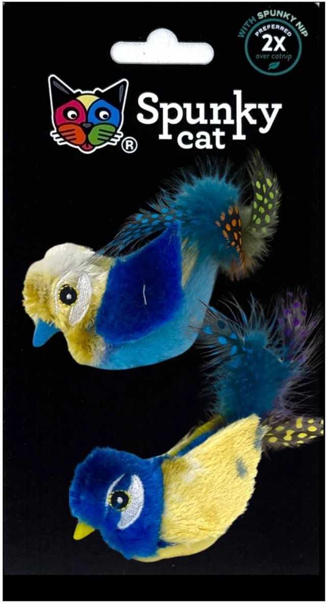 Spunky Cat Birds 2 Pack