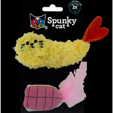 Spunky Cat Sushi Shrimp & Tuna