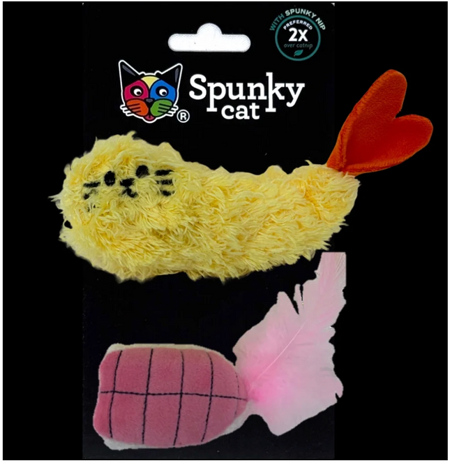 Spunky Cat Sushi Shrimp & Tuna
