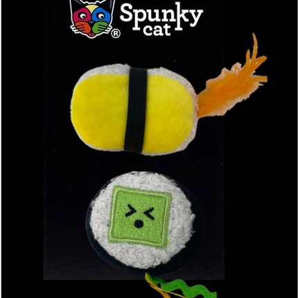 Spunky Cat Sushi Egg & Roll