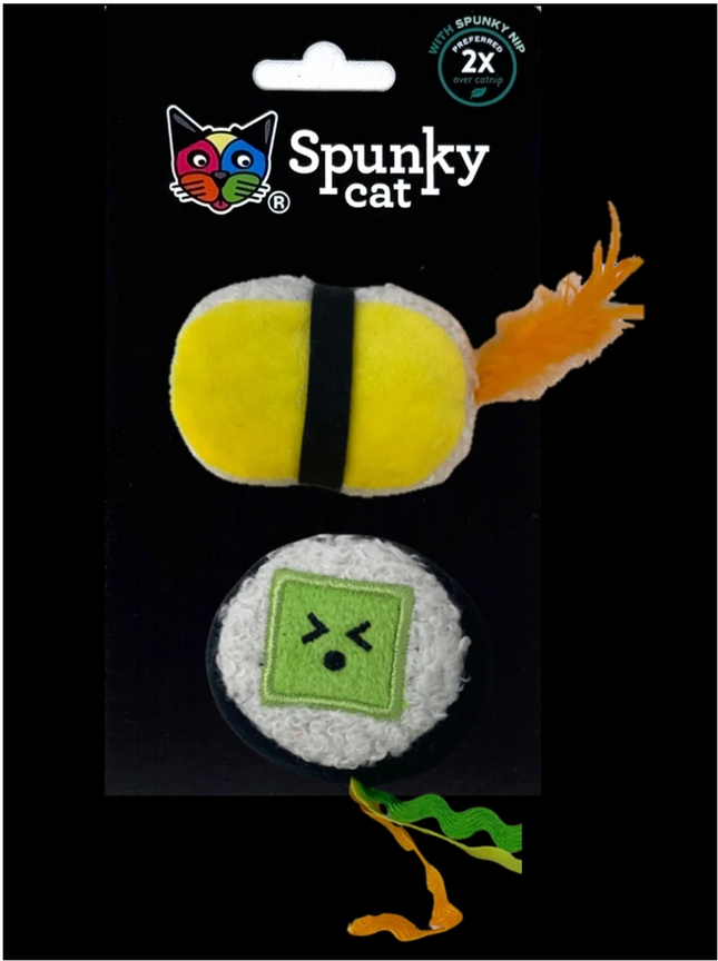 Spunky Cat Sushi Egg & Roll