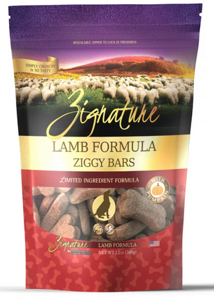 Zignature Lamb Recipe Ziggy Bars 12oz