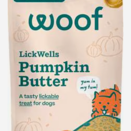 Woof LickWells Pumpkin Butter 12oz