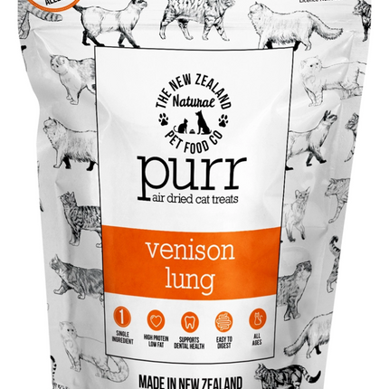 NZ Purr - Air Dried Venison Lung Cat Treats 1.76oz