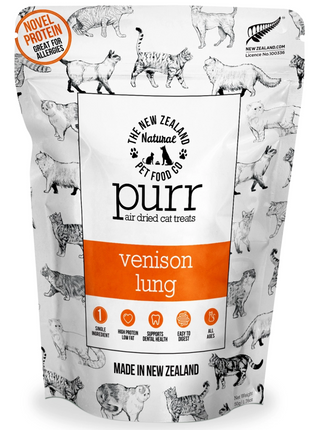 NZ Purr - Air Dried Venison Lung Cat Treats 1.76oz