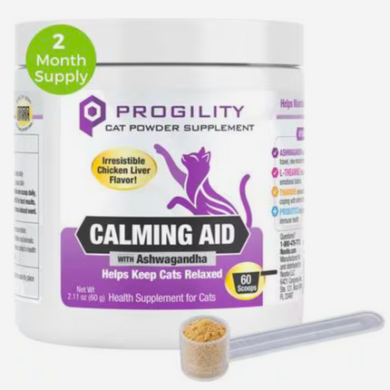 Progility Cat Calming Aid Powder 60 Scoops