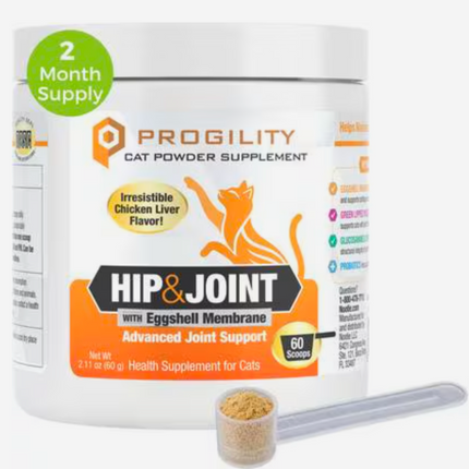 Progility Cat Hip & Joint Powder 60 Scoops