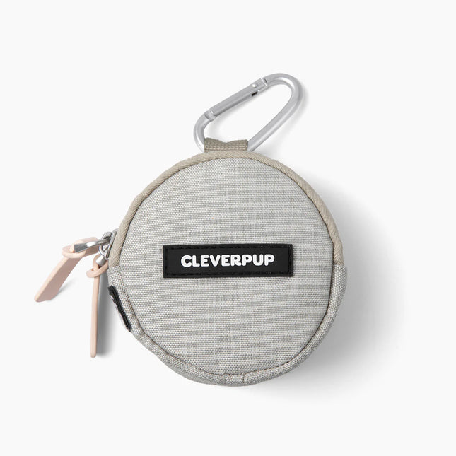 Clever Pup Snackpack Double Insulated Dog Treat Pouch - Sand