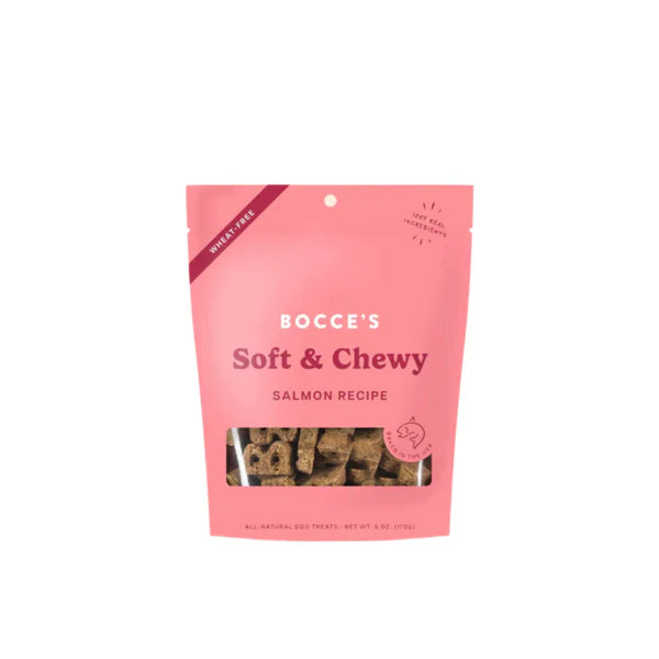 Bocce's Soft & Chewy Salmon 6oz