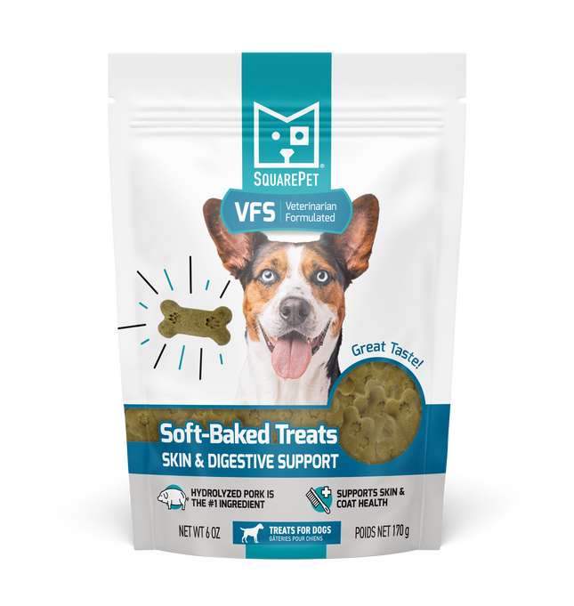 SquarePet Skin & Digestive Support Dog Treats
