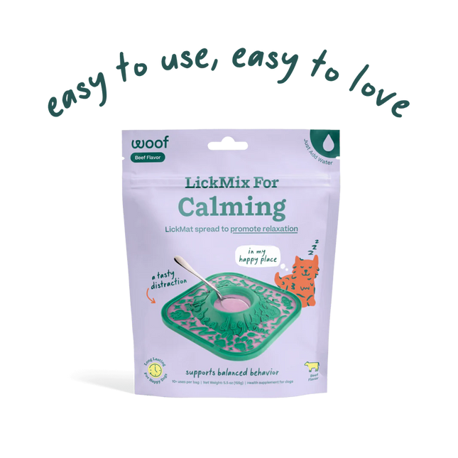 Woof Pupsicle DIY Lickmix for Lickipad Calming mix 5.5oz