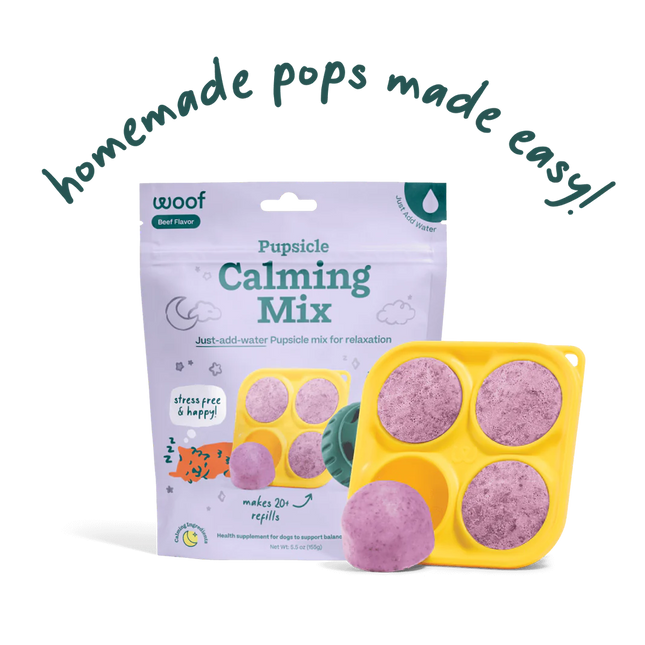 Woof Pupsicle DIY Refill Pops Calming mix