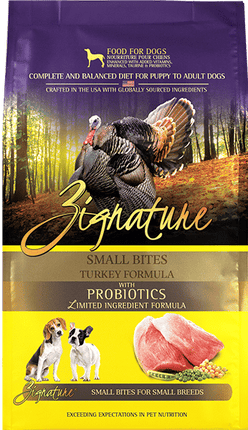 Zignature Turkey Small Bites Dry Dog Food