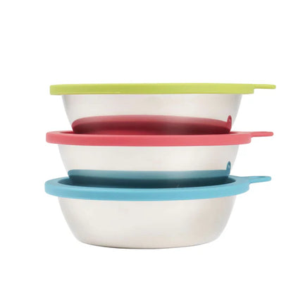 Messy Mutts Bowl With Lid Single