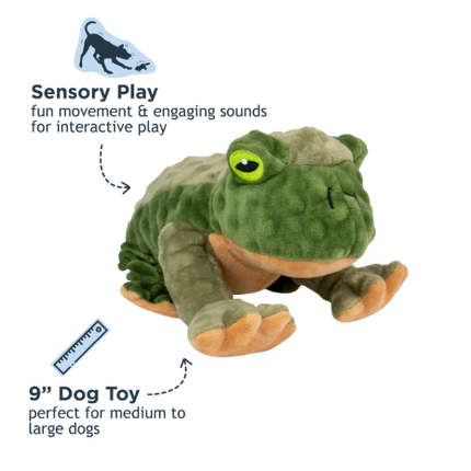 Tall Tails Animated Frog Dog Toy