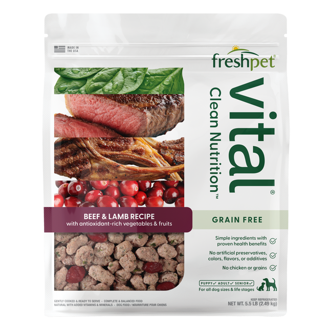 FreshPet Vital Beef and Lamb Complete Meals 5.5lb