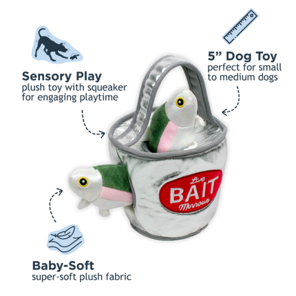 Tall Tails Hide and Seek Bait Bucket Interactive Dog toy