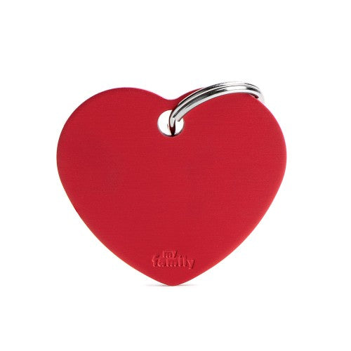 My Family Basic Aluminum Red Heart