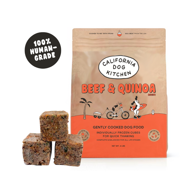 California Dog Kitchen - Beef and quinoa 4lb Bag