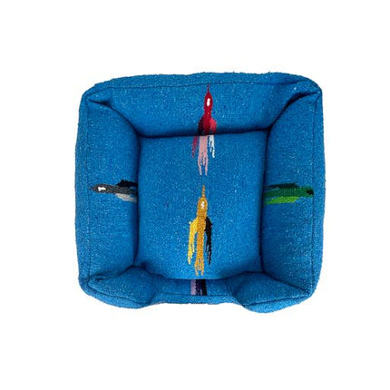 Salvage Maria Thunderbird Bumper Bed - Blue