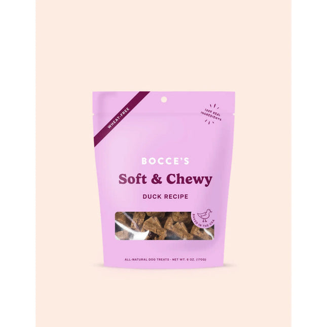 Bocce's Soft & Chewy Duck 6oz