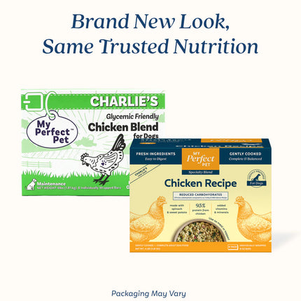 My Perfect Pet Reduced Carb Chicken Blend (Glycemic Freindly) 4lb