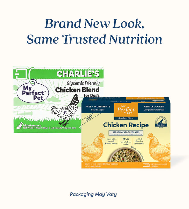 My Perfect Pet Reduced Carb Chicken Blend (Glycemic Freindly) 4lb