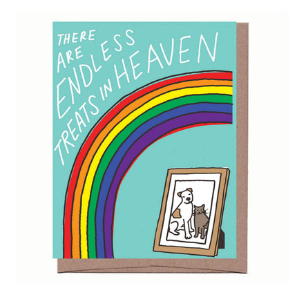 La Familia Green - Treats in Heaven Sympathy Card