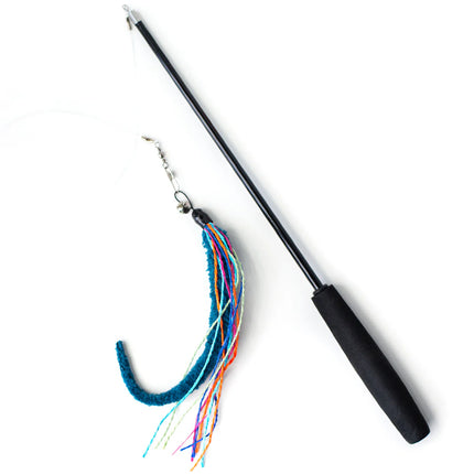 Dezi & Roo Wiggly Wand Cat Toy